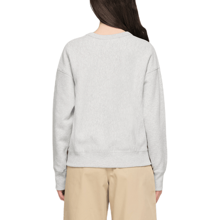 Felpa girocollo grigio