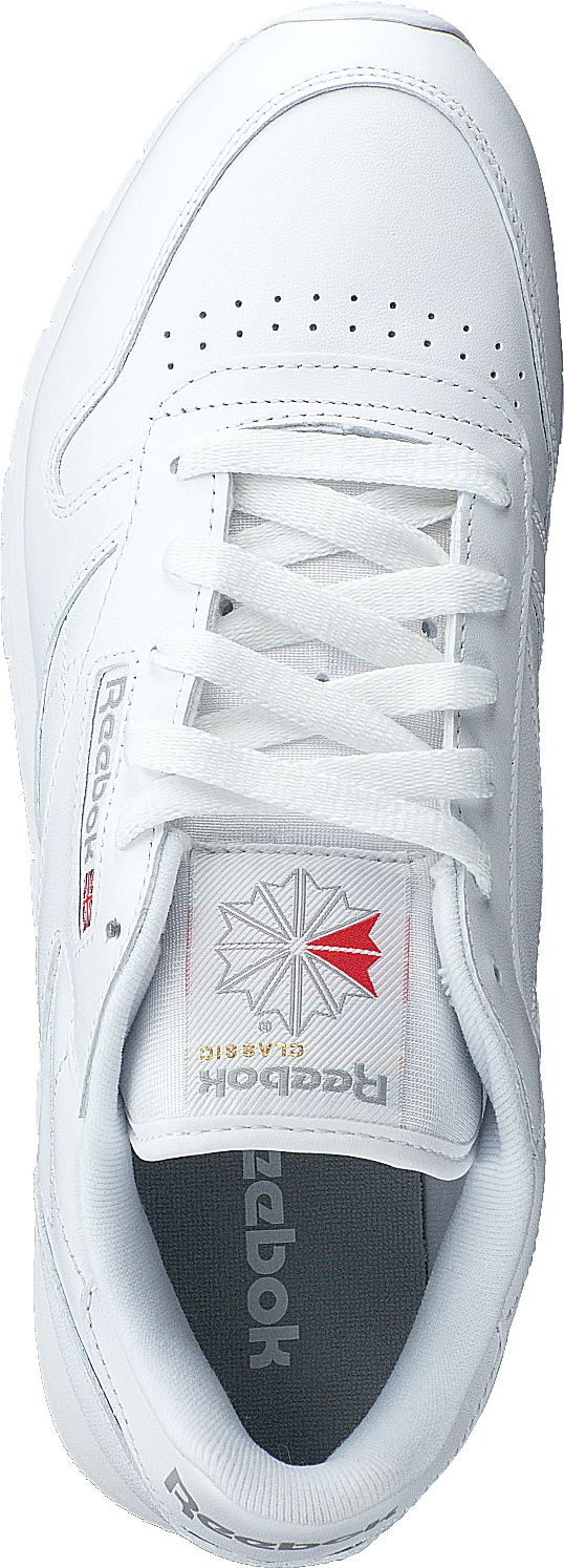 CL LTHR Int-White