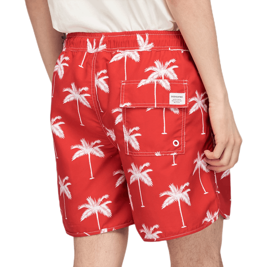 Palms Swim Short Red