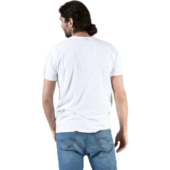 T-shirt blanc avec logo d'équipe