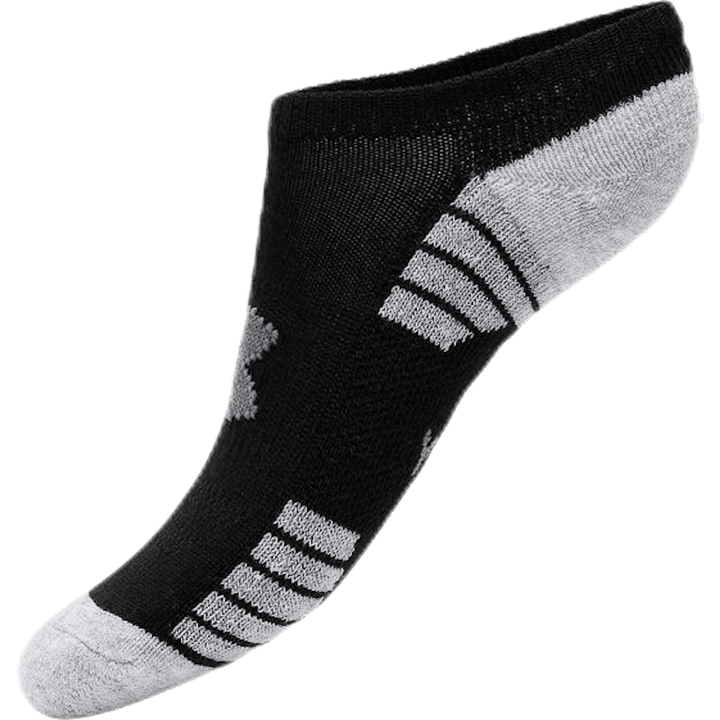 3-Pack Heatgear No Show Jr Black