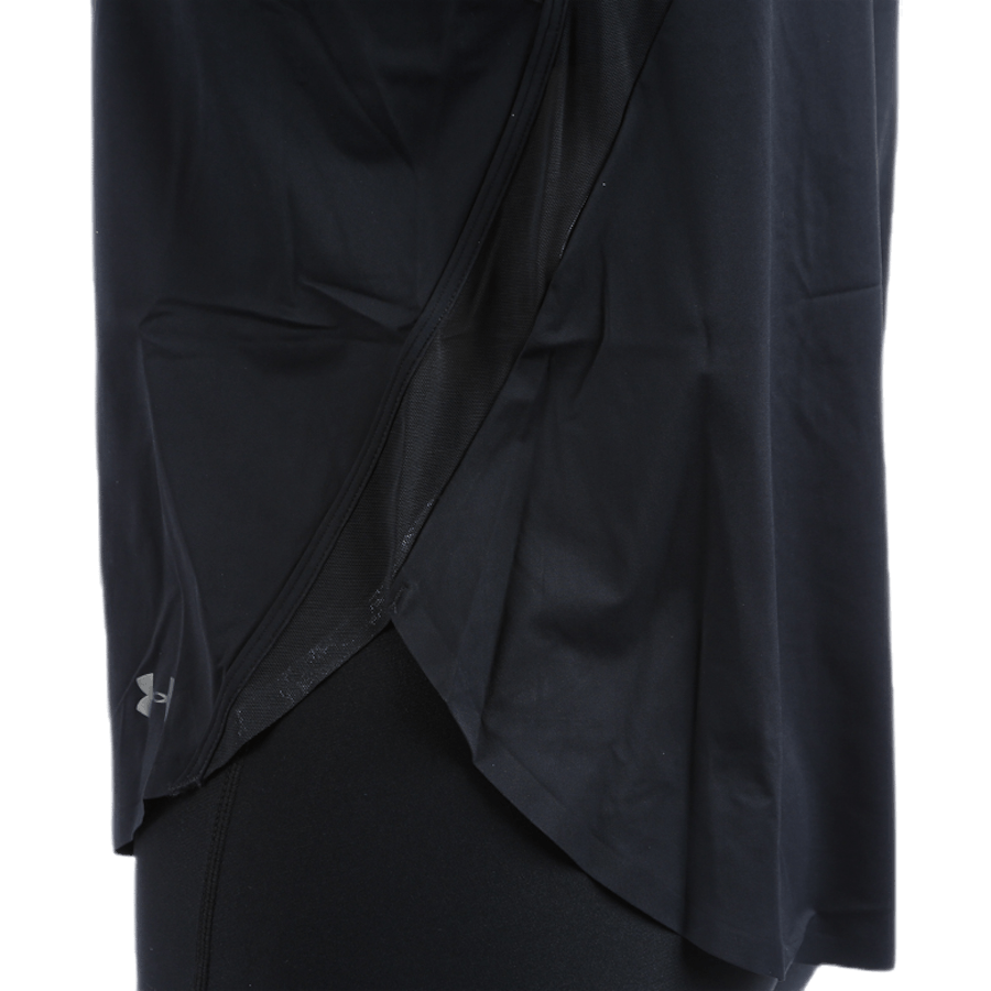 Vivid Key Hole Back Tank Black