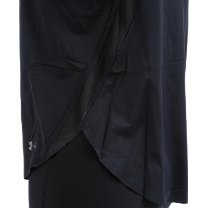 Vivid Key Hole Back Tank Black
