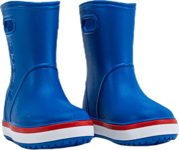 Crocband Rain Boot K Blu/Rosso