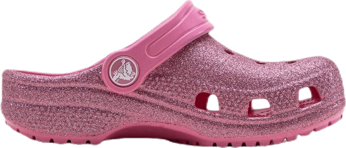 Classic Glitter Clog K Pink