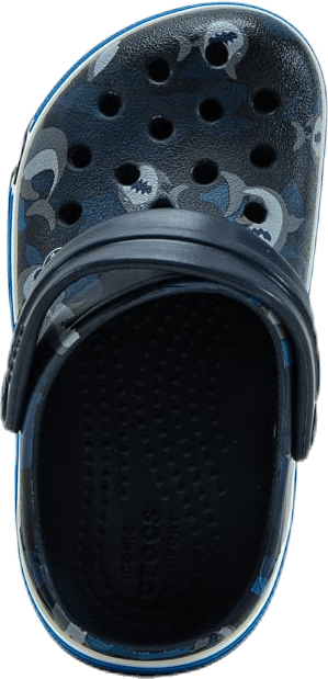 Crocband Shark Clog PS Blue