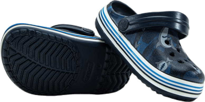 Crocband Shark Clog PS Blue