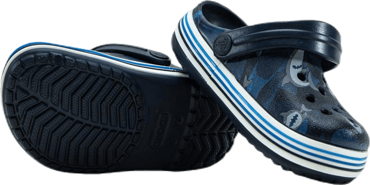 Crocband Shark Clog PS Blue