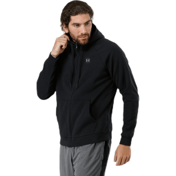 Rival Fleece Fullzip huppari Musta