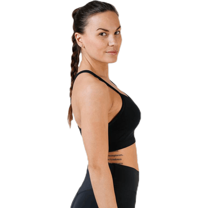 Strappy Bra White/Black