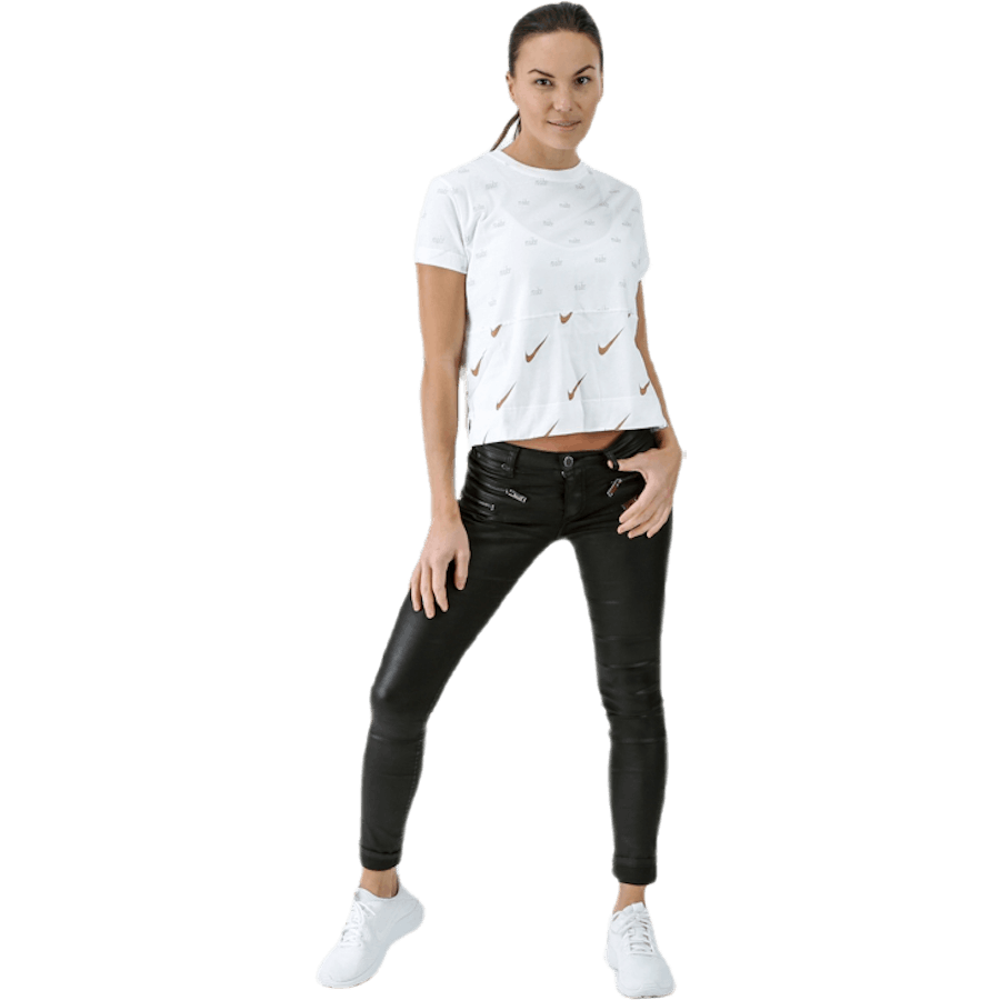 Metallic SS Top White