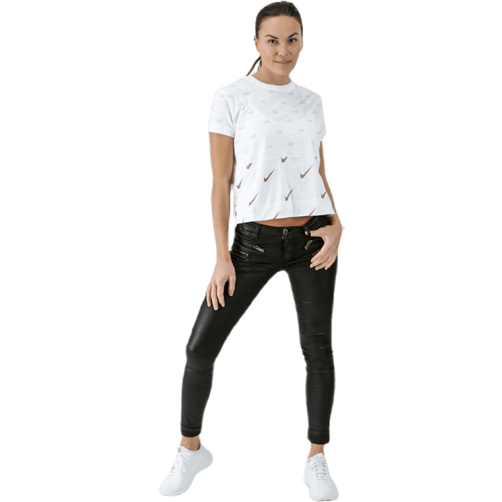 Metallic SS Top White