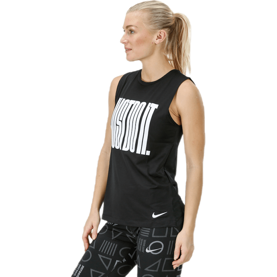 Just Do It Muscle Tank Black