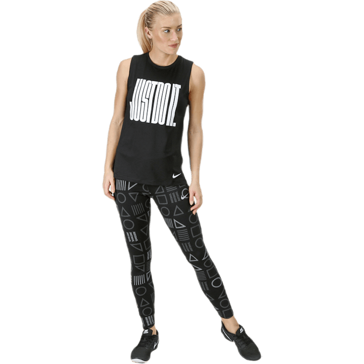 Just Do It Muscle Tank Black