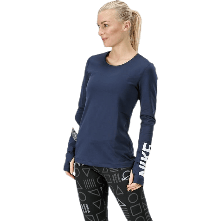 Warmes LS Streifentop GRX Blau