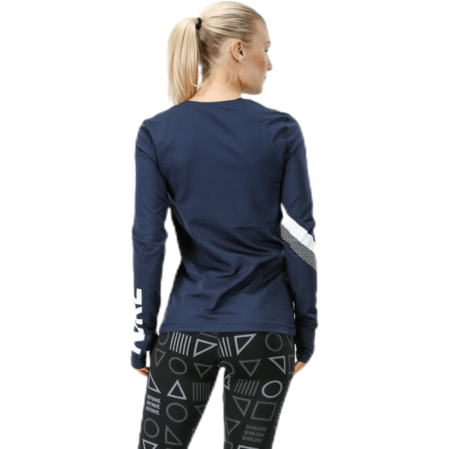 Warmes LS Streifentop GRX Blau