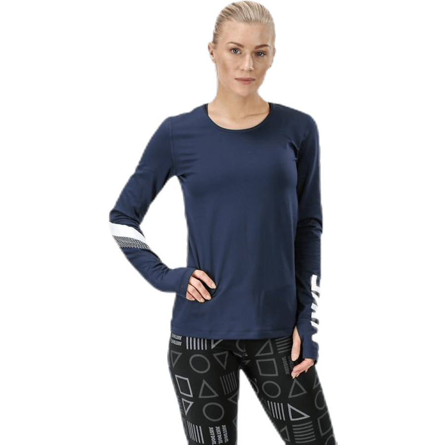Warmes LS Streifentop GRX Blau
