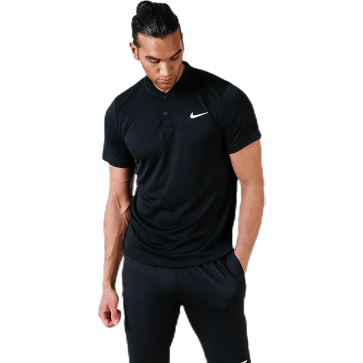Polo Dry Blade Blanc/Noir