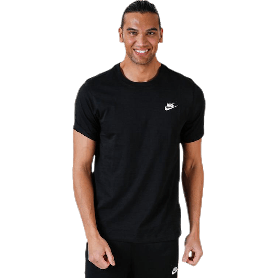 Sportswear Club Men's T-Shirt BLACK/WHITE