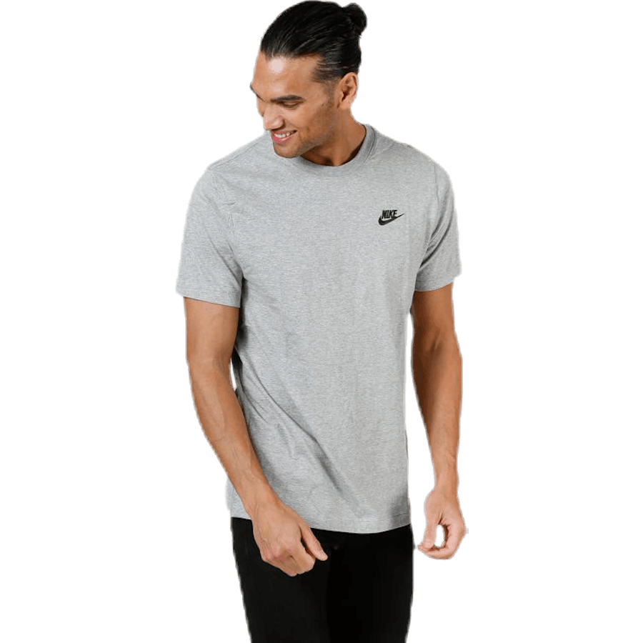 Sportswear Club Men's T-Shirt DK GREY HEATHER/BLACK