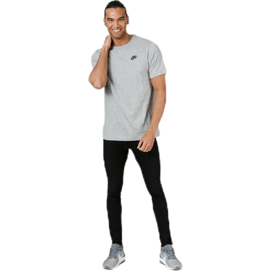 Sportswear Club Men's T-Shirt DK GREY HEATHER/BLACK