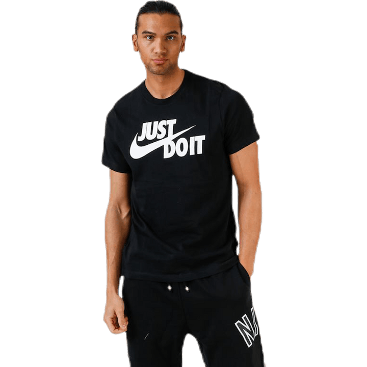 T-shirt Sportswear JDI pour homme, noir/blanc