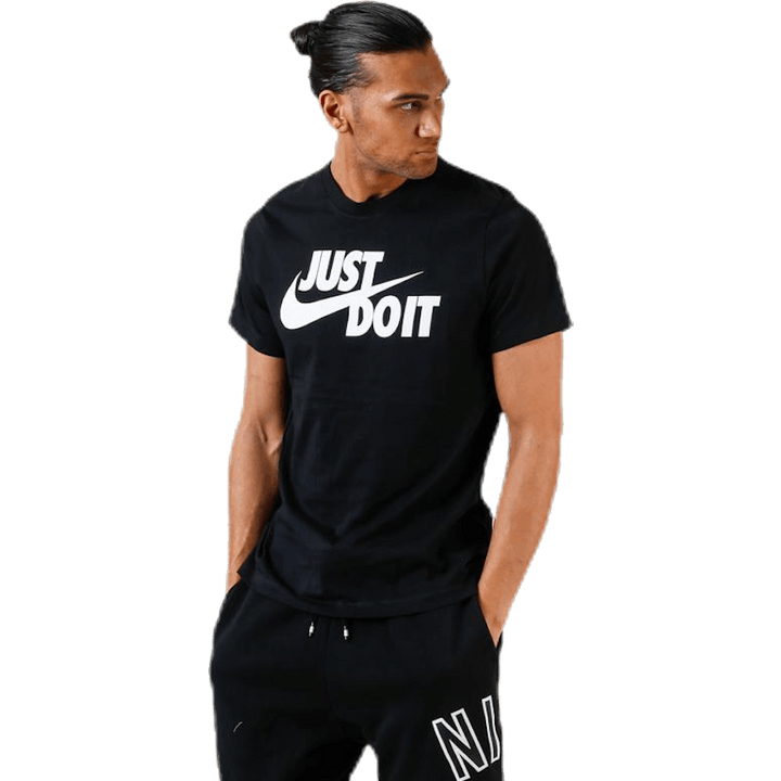 T-shirt Sportswear JDI pour homme, noir/blanc