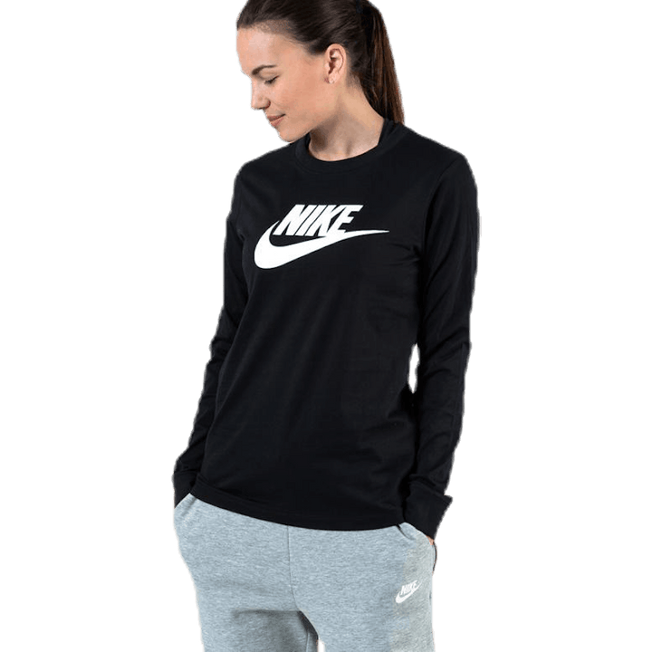 Nsw Ls Sweater White/Black