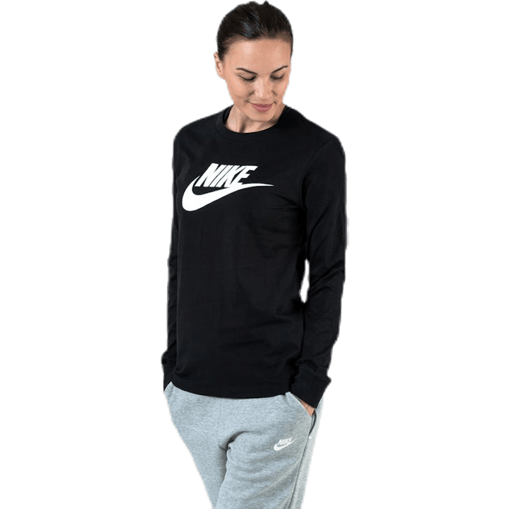 Nsw Ls Sweater White/Black