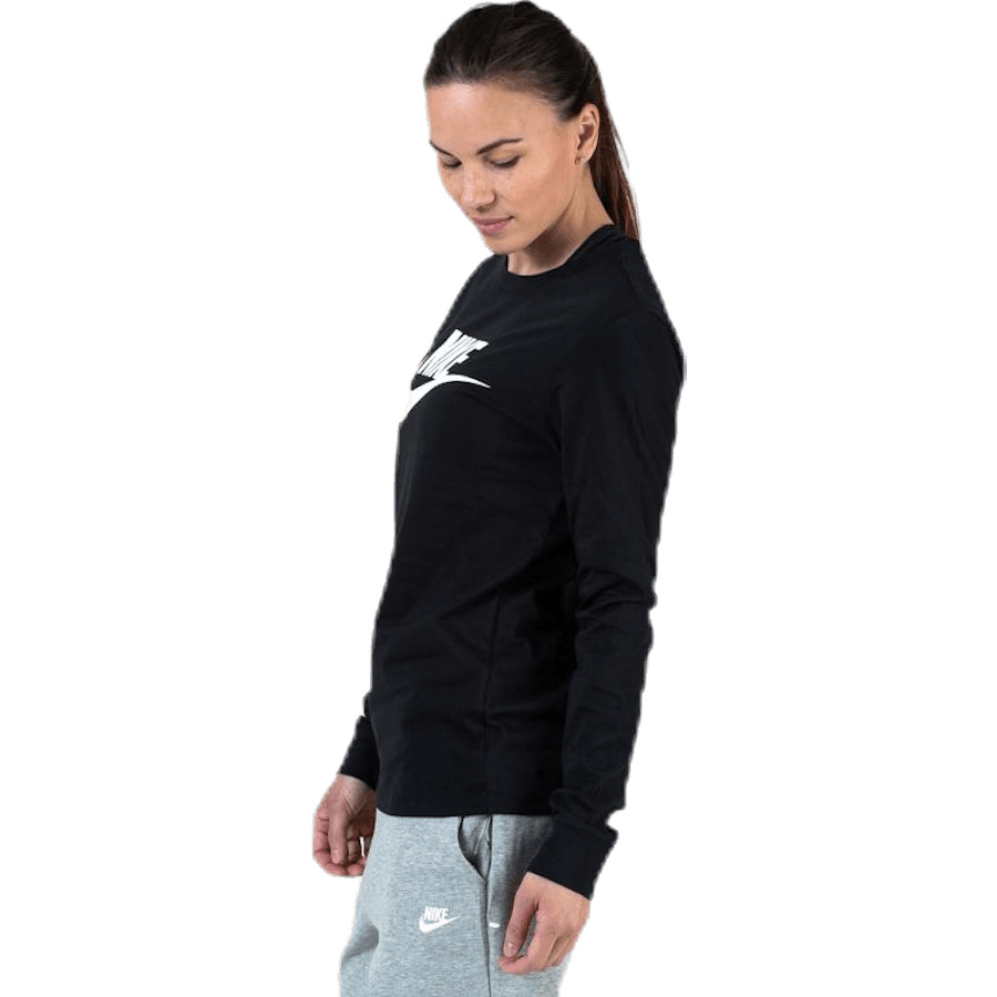 Nsw Ls Sweater White/Black