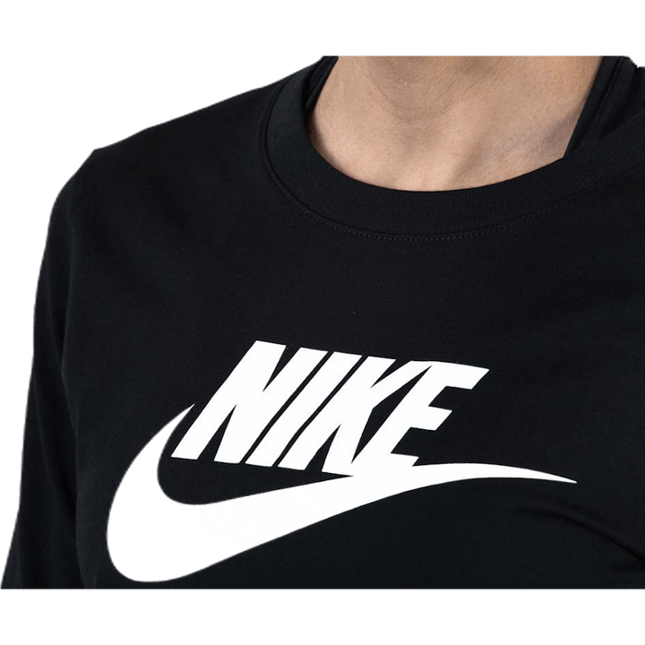 Nsw Ls Sweater White/Black