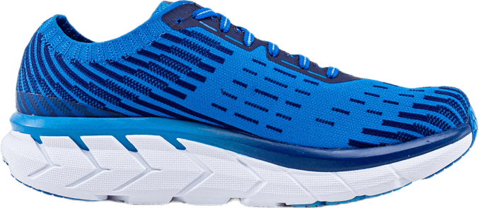 M Clifton 5 Knit Blue/White