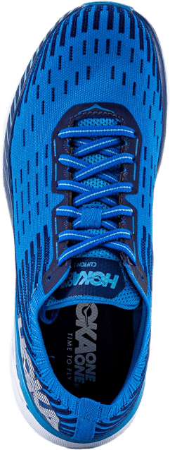 M Clifton 5 Knit Blue/White