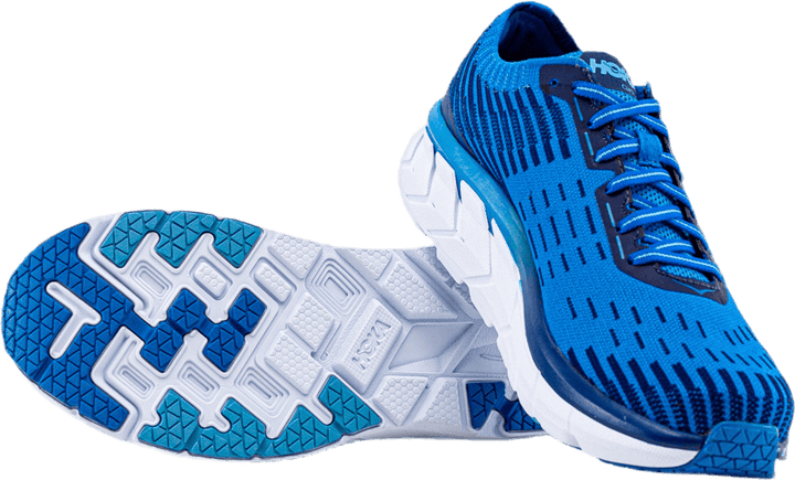 M Clifton 5 Knit Blue/White