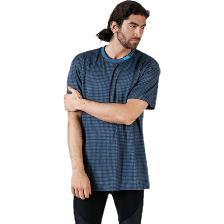 Tech Pack Grid Tee Blue/Black