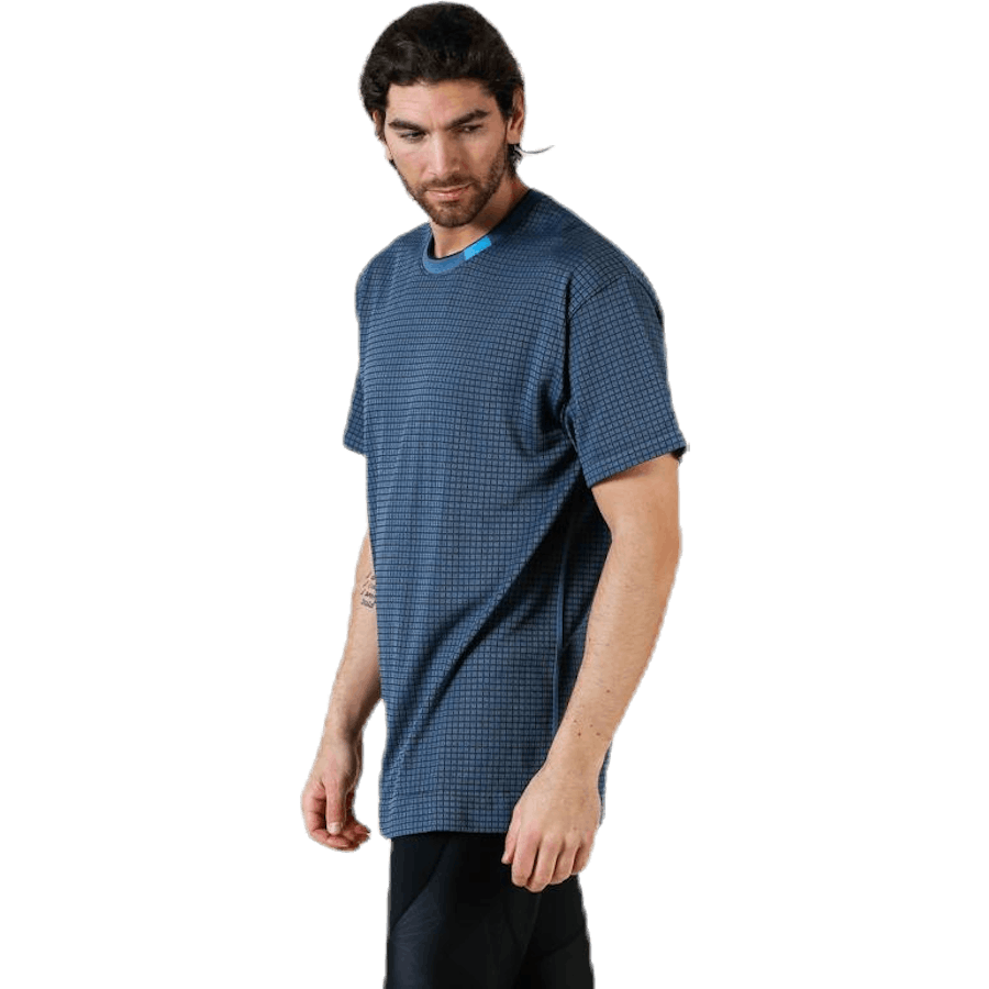 Tech Pack Grid Tee Blue/Black
