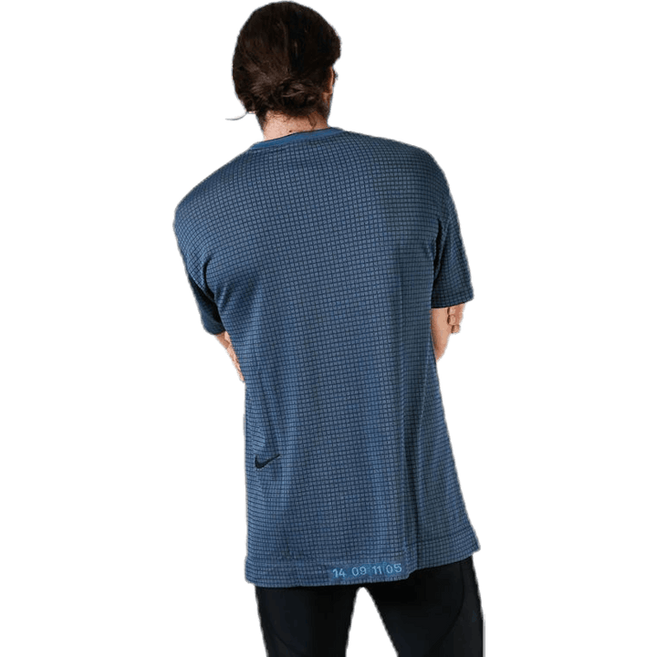 Tech Pack Grid Tee Blue/Black