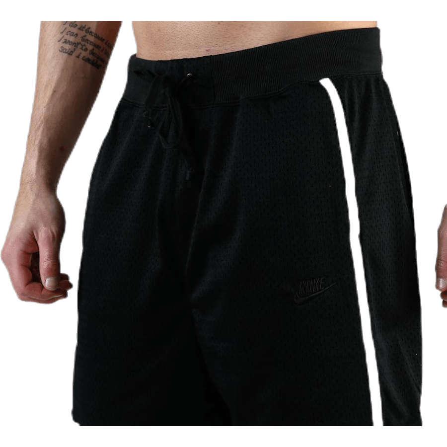 Statement Mesh Stretch Short Black