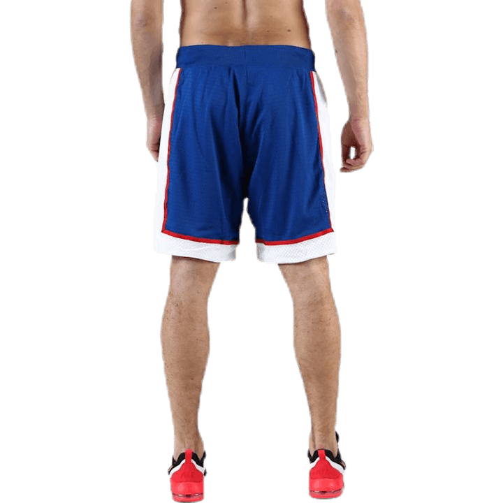 Statement Mesh Stretch Short Blue/White