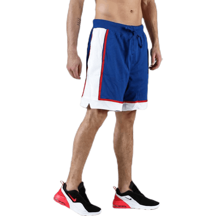 Statement Mesh Stretch Short Blue/White