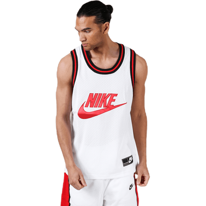 Statement Mesh Tank White