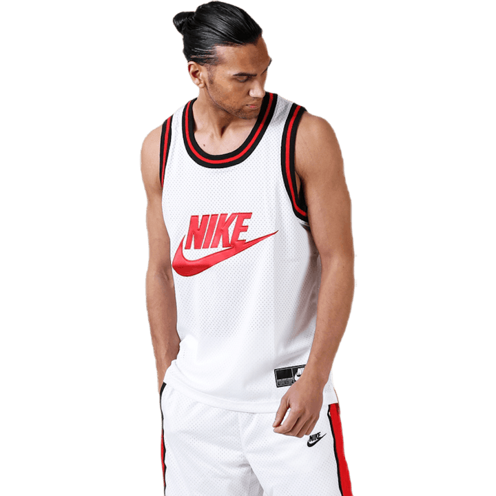Statement Mesh Tank White