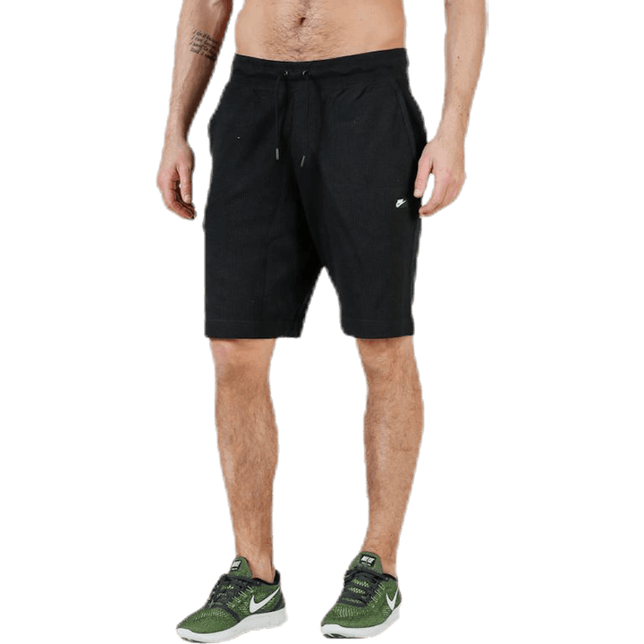 Waffle Shorts Black