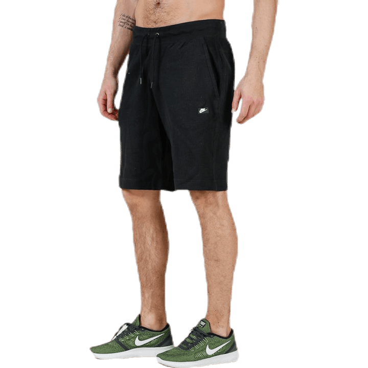 Waffle Shorts Black