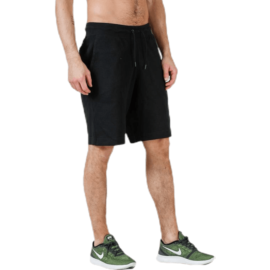 Waffle Shorts Black