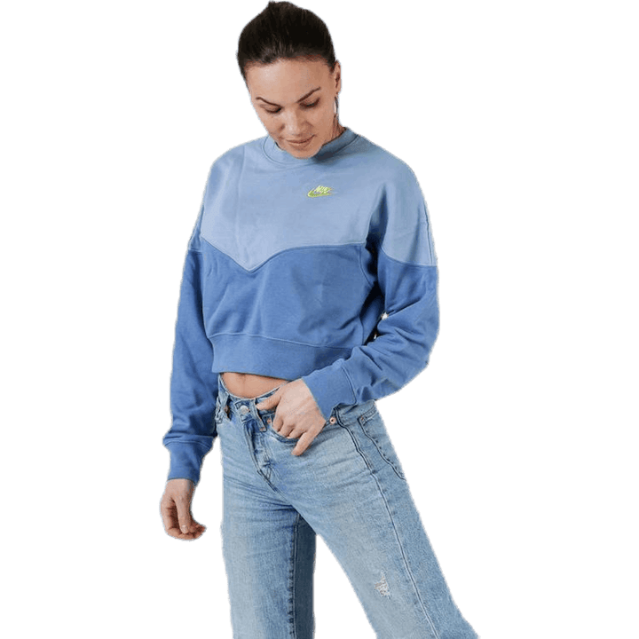 Heritage Fleece Crew Blue