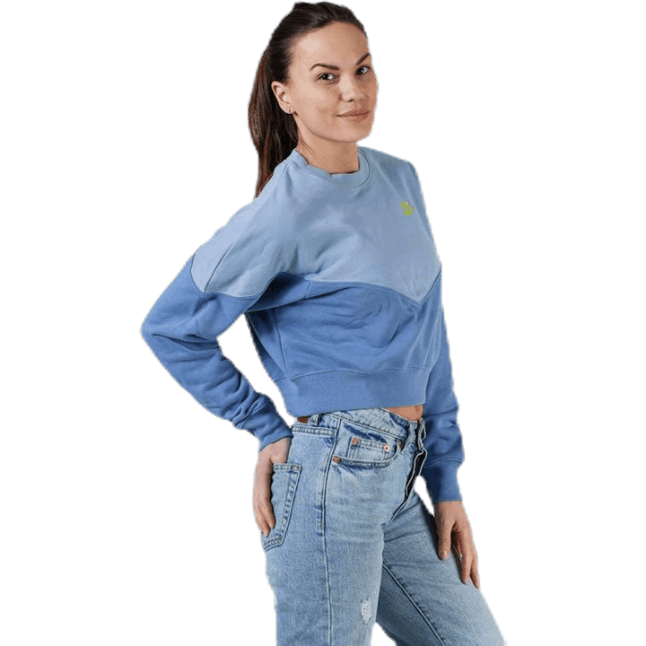 Heritage Fleece Crew Blue