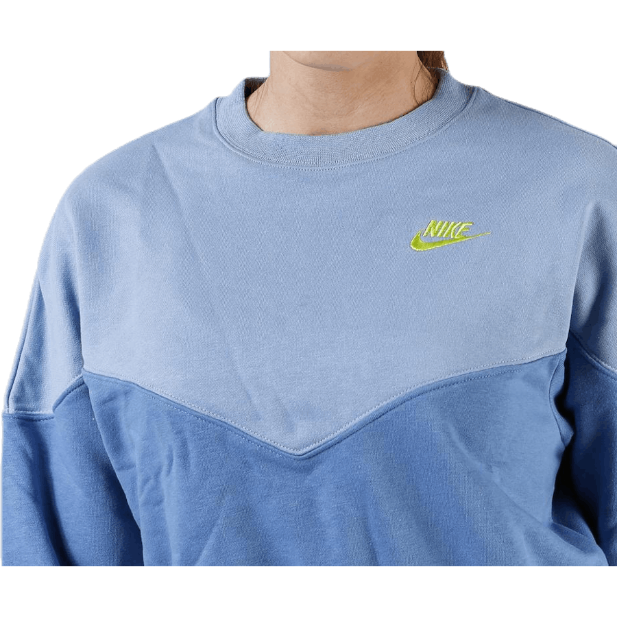 Heritage Fleece Crew Blue