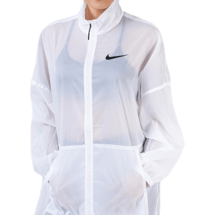 Swoosh Woven Jacket White/Black