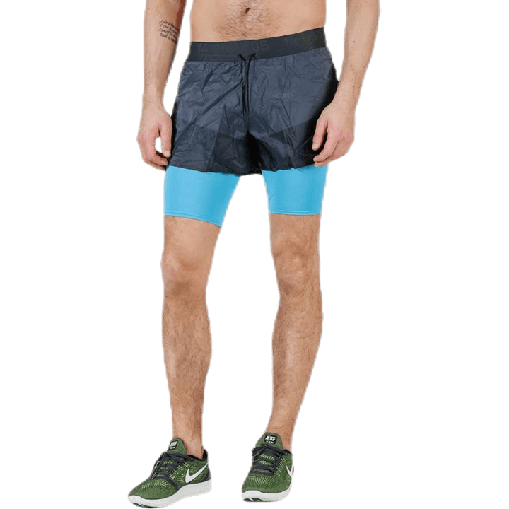 2'' 2in1 Short Teck Pack Blue/Black